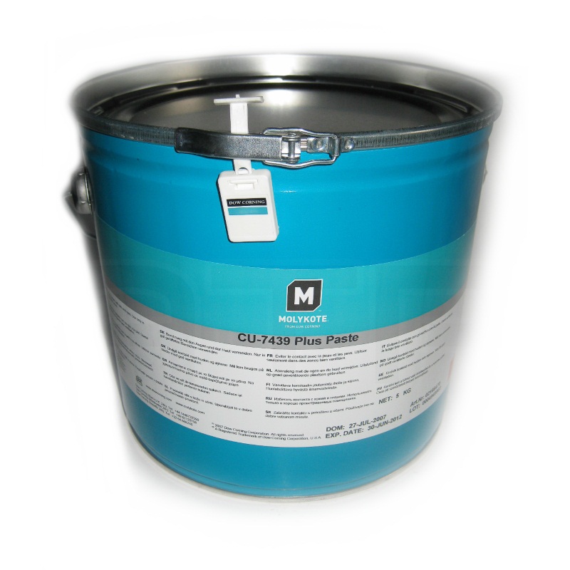 Molykote Cu-7439 - смазочная паста, ведро 5кг