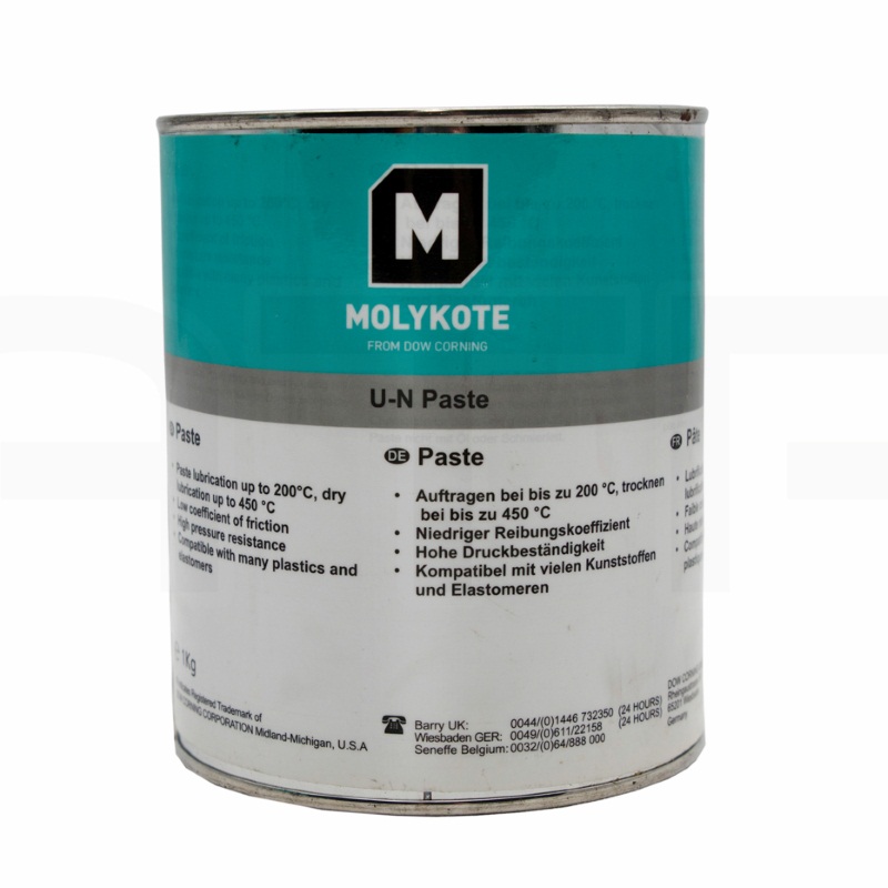 Molykote U-N Paste - сборочная паста, банка 1кг