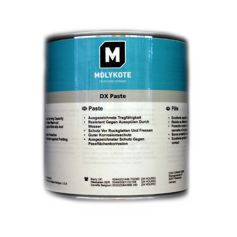Molykote DX Paste - смазочная паста, банка 1кг