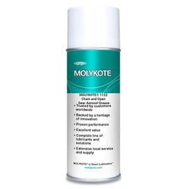 MOLYKOTE® 1122 — смазка для цепей и открытых передач (аэрозоль)